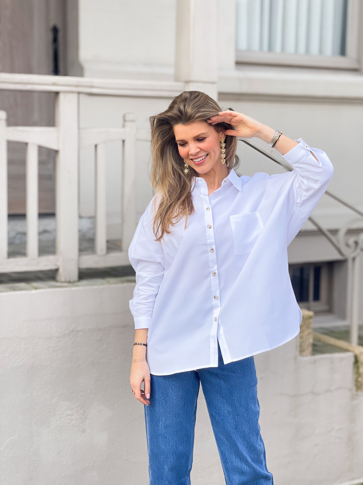 Charlie blouse wit