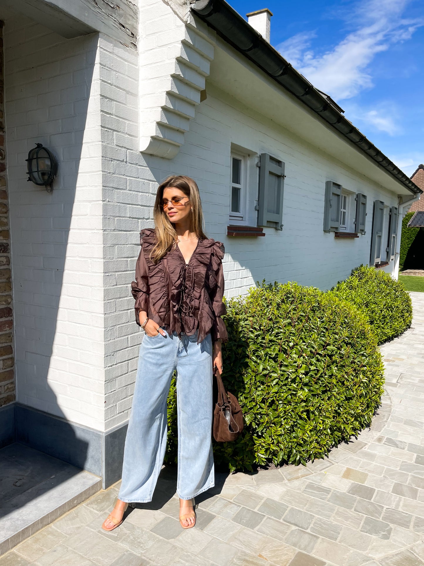 Elise Blouse bruin