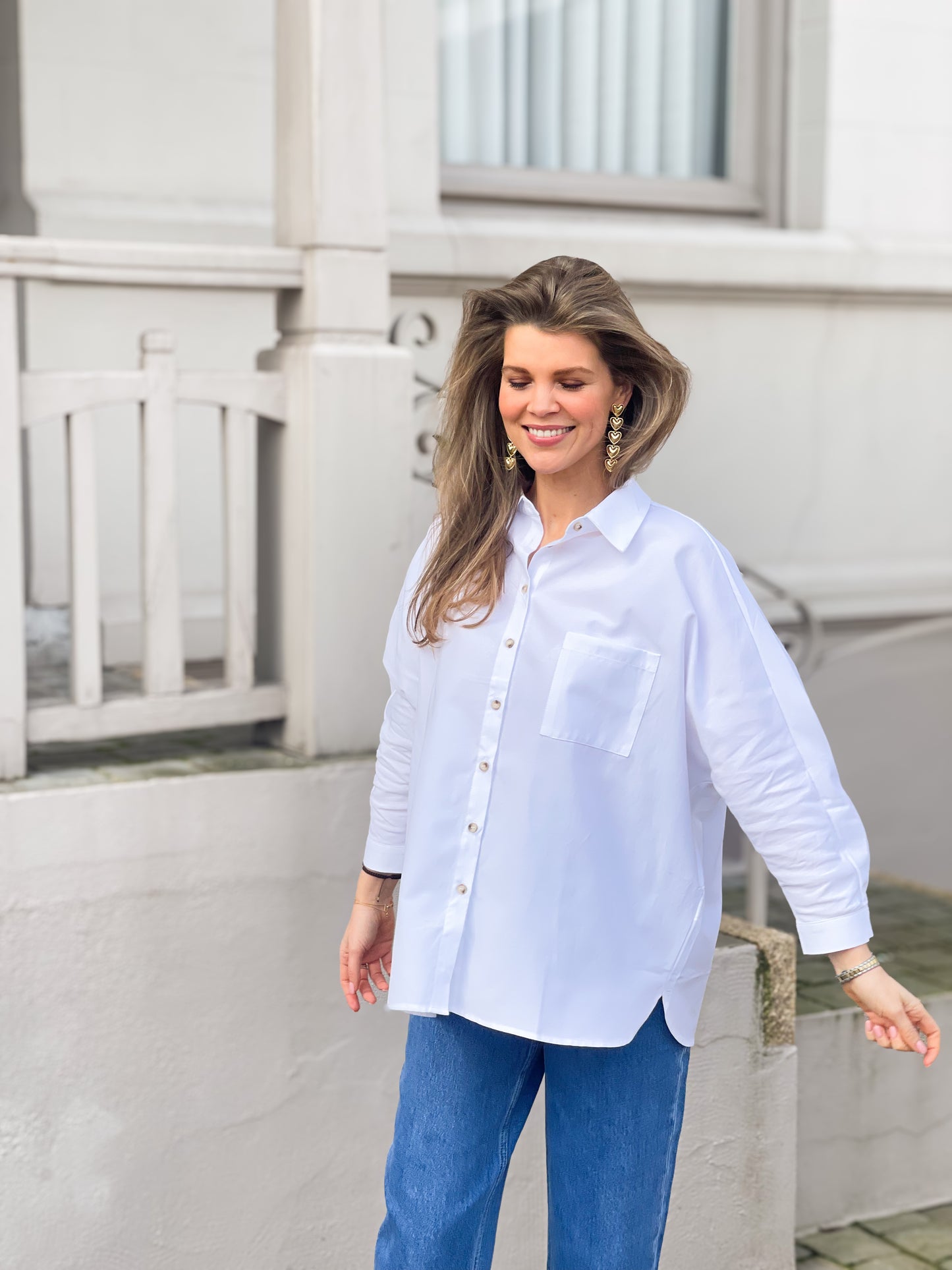 Charlie blouse wit