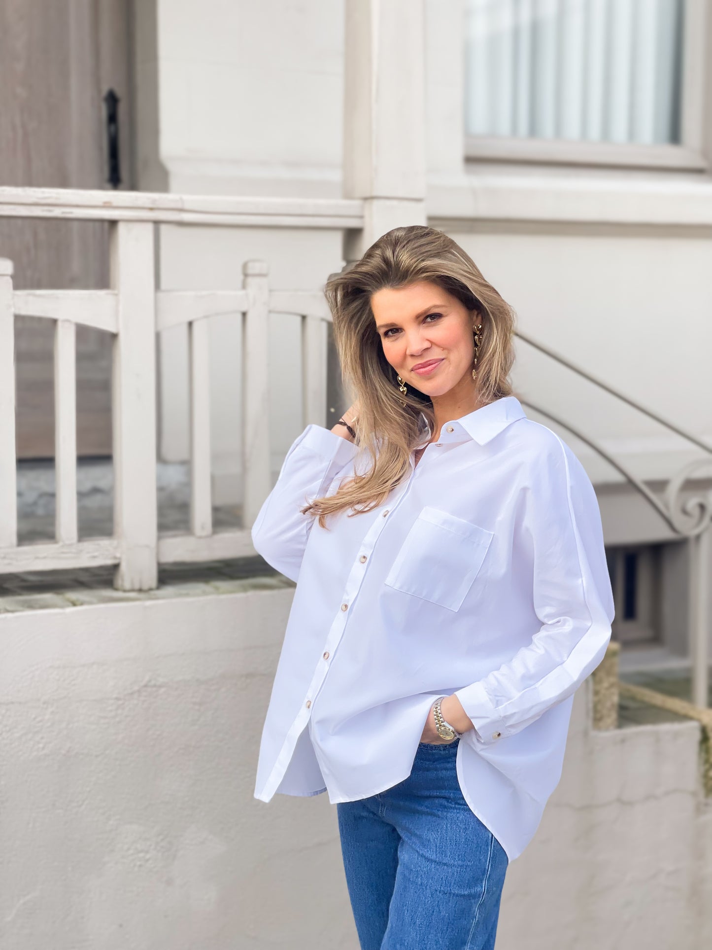Charlie blouse wit
