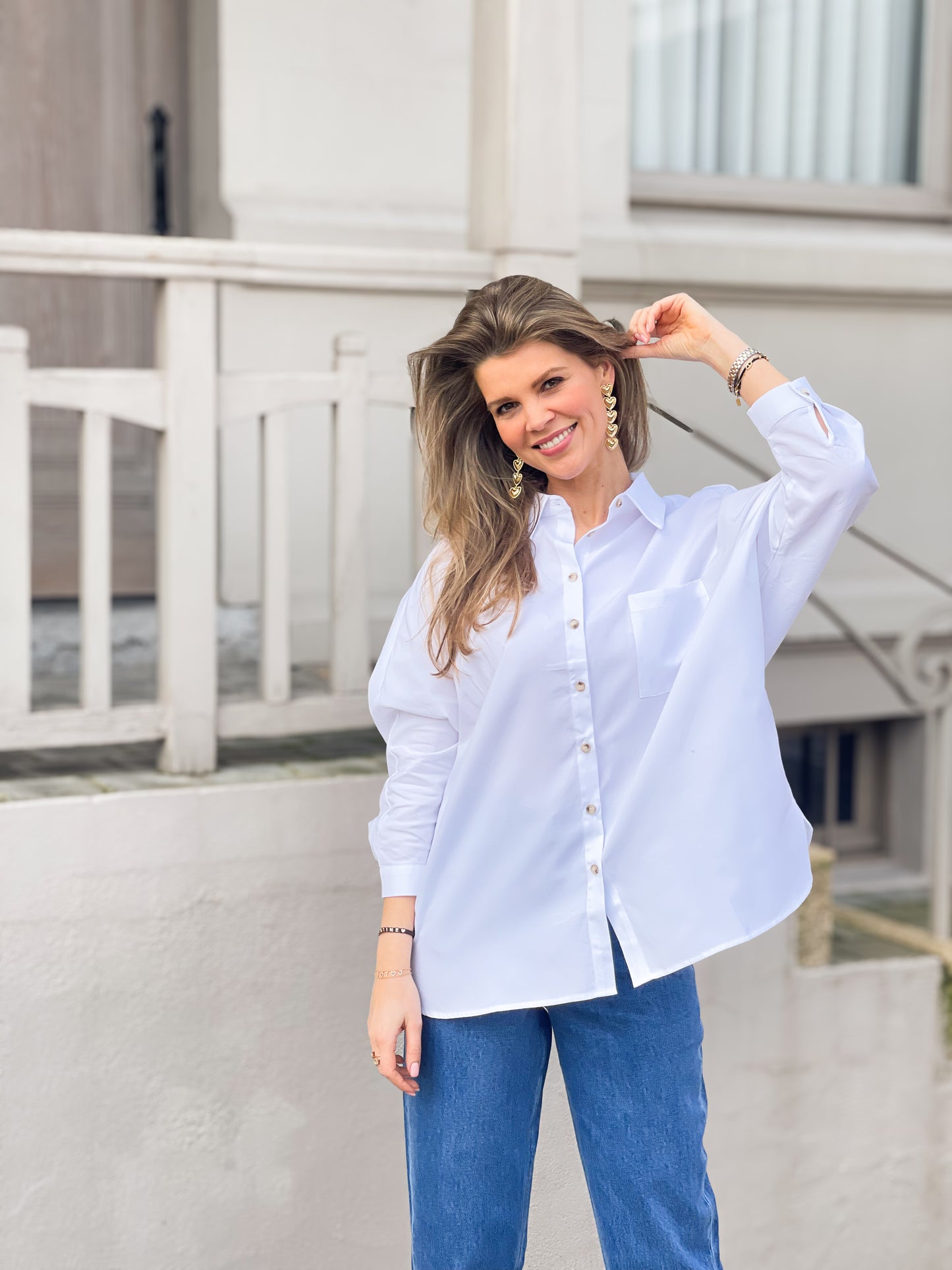 Charlie blouse wit