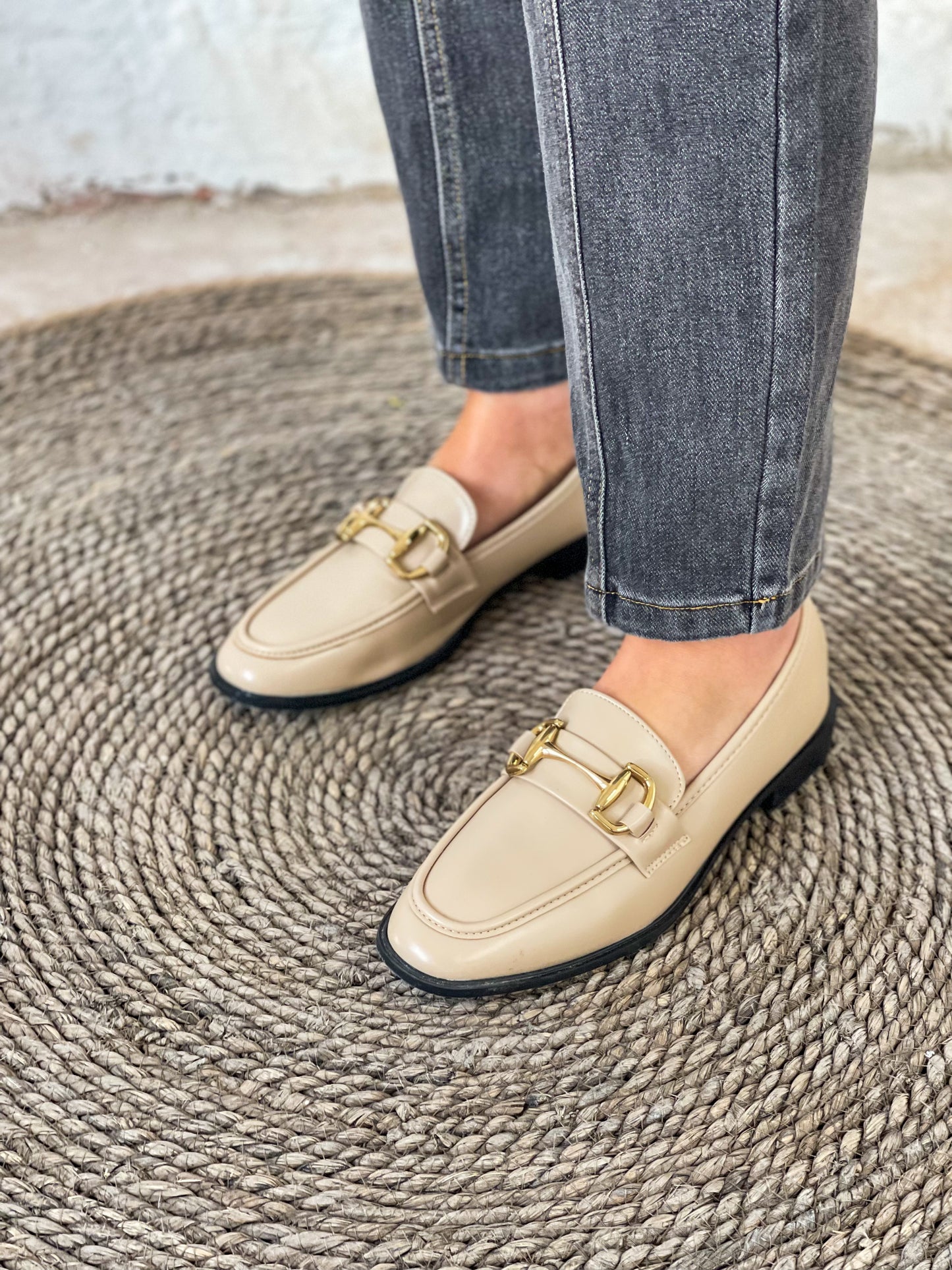 Mocassins beige