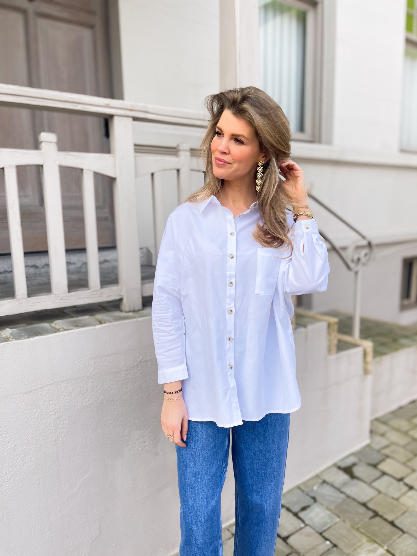 Charlie blouse wit