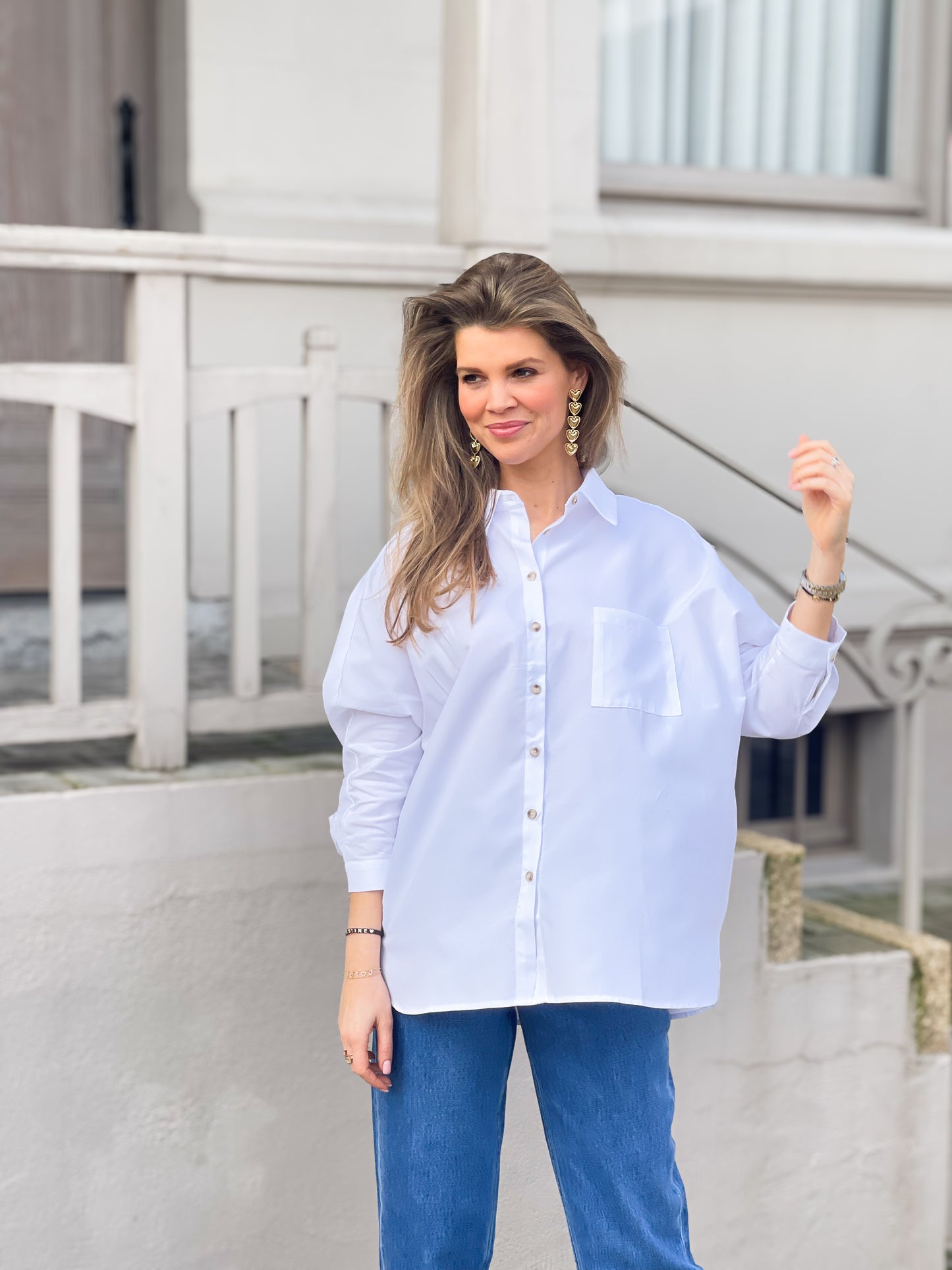 Charlie blouse wit