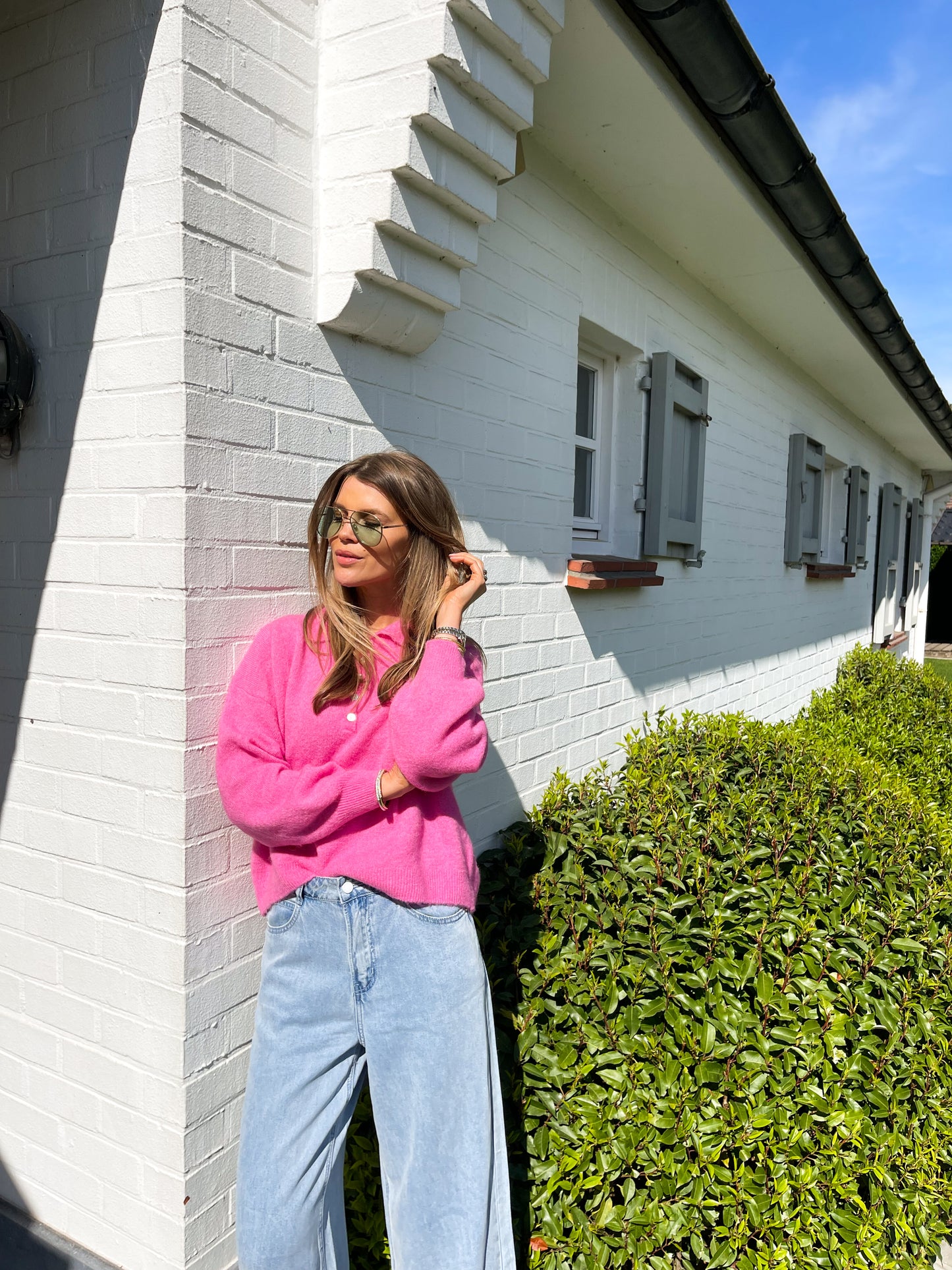 Noémie shirt roze