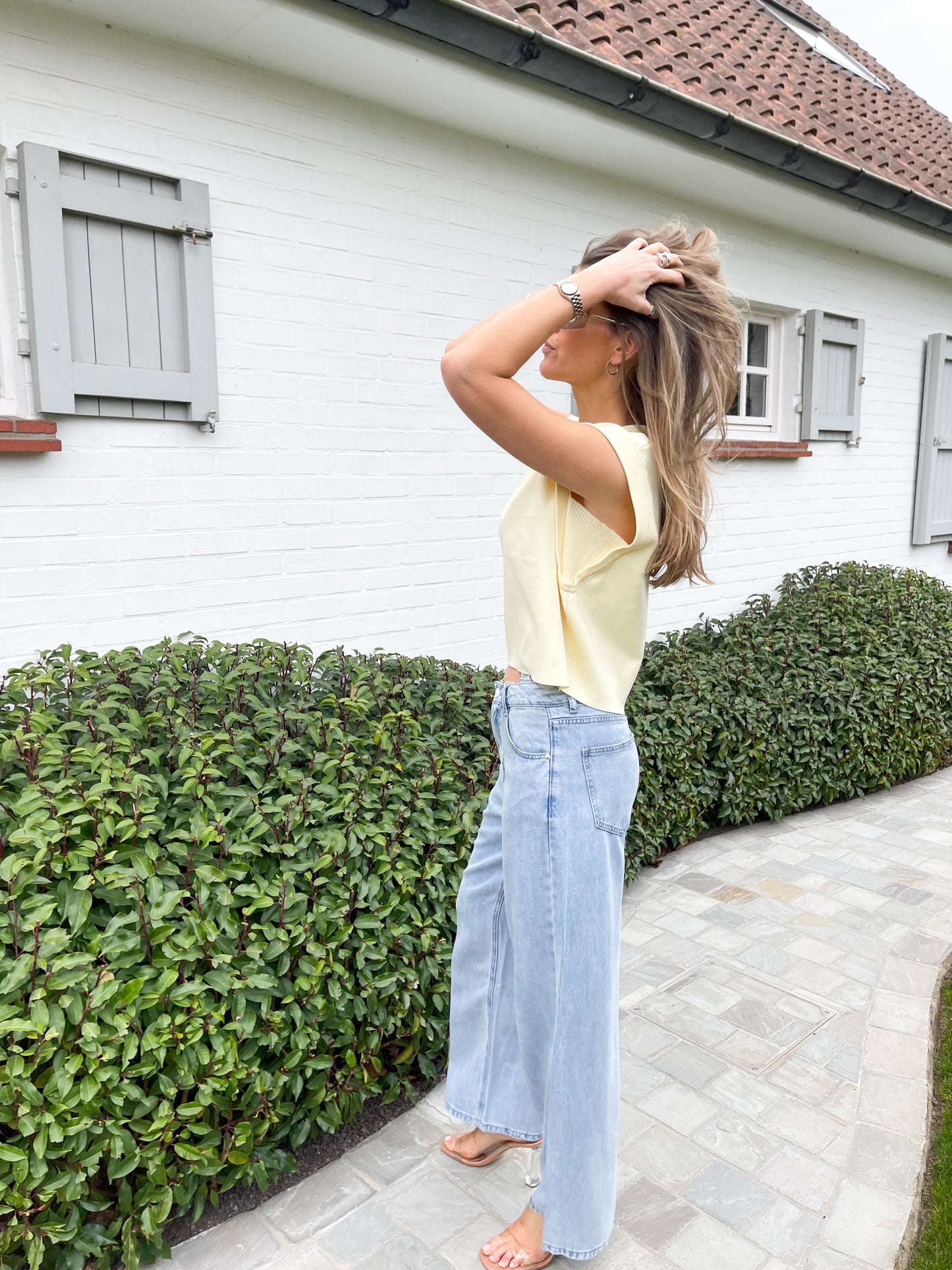 Nova T-shirt Geel