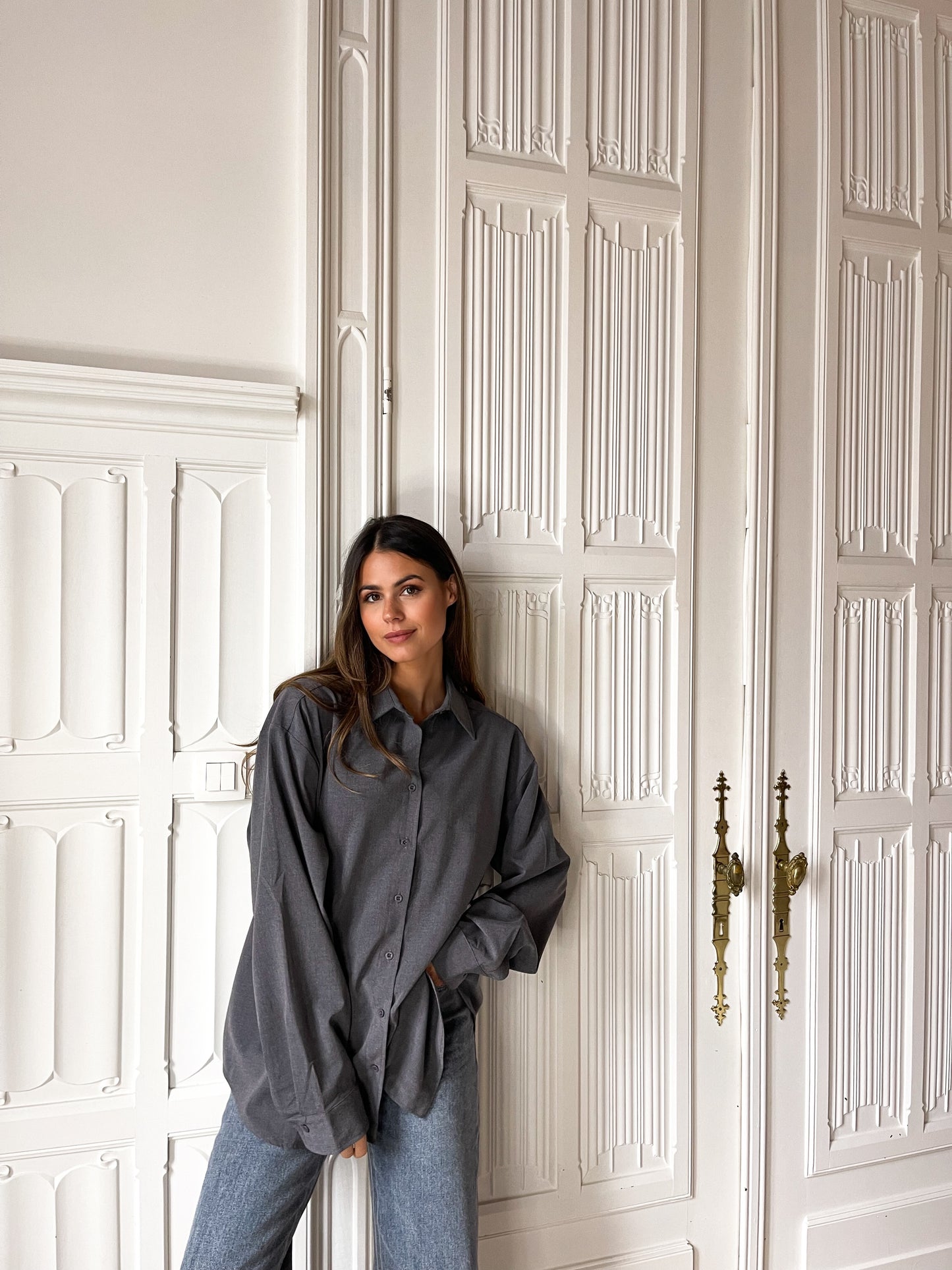 Victoire Blouse Grijs