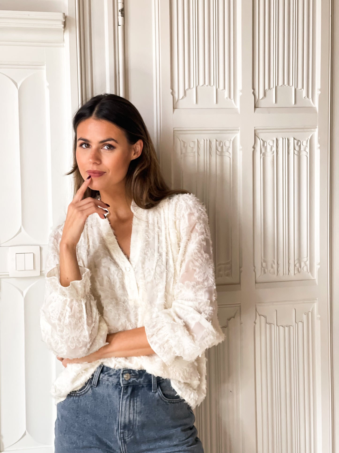 Lucille Blouse Wit