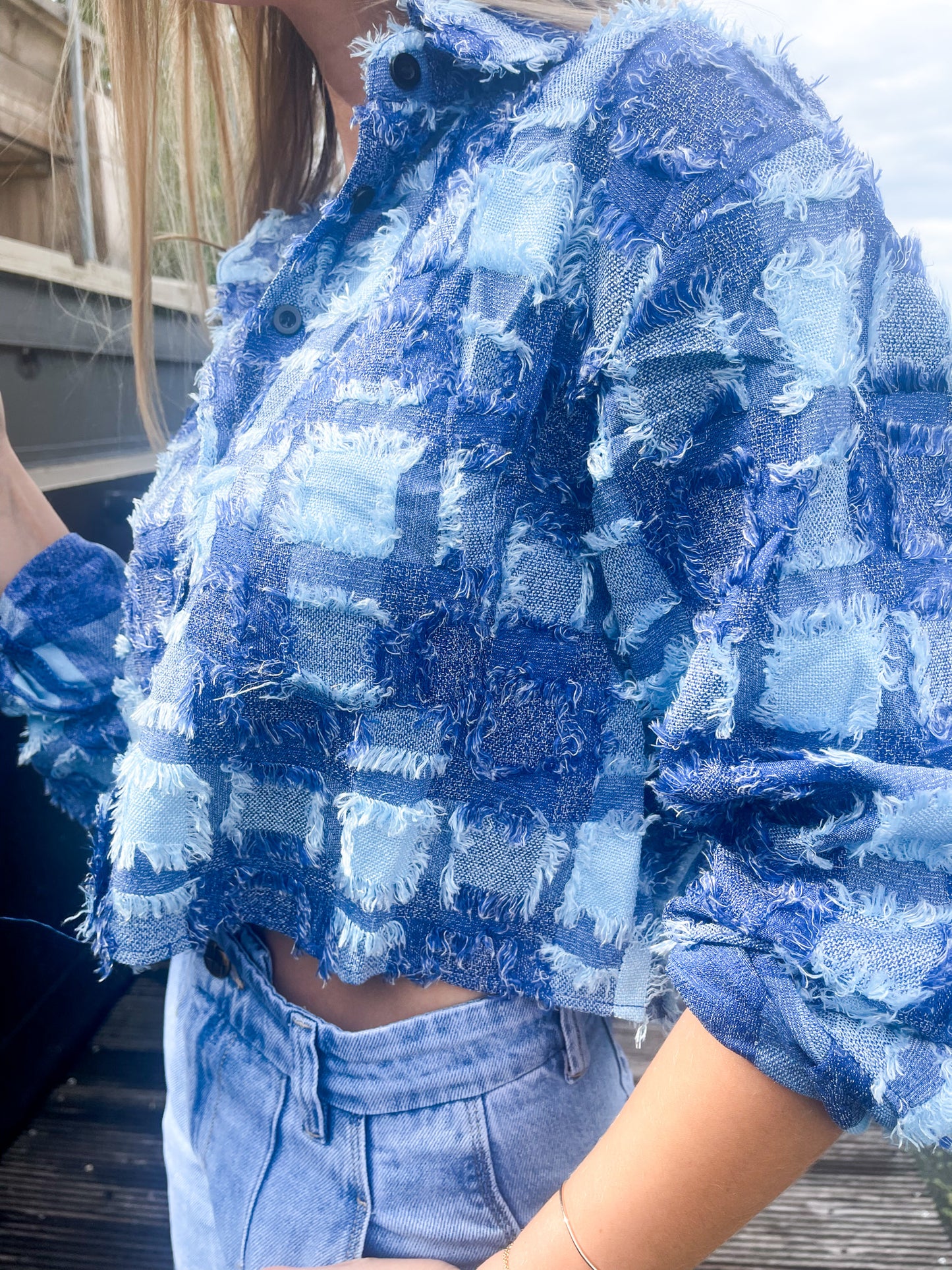 Tilly blouse blauw