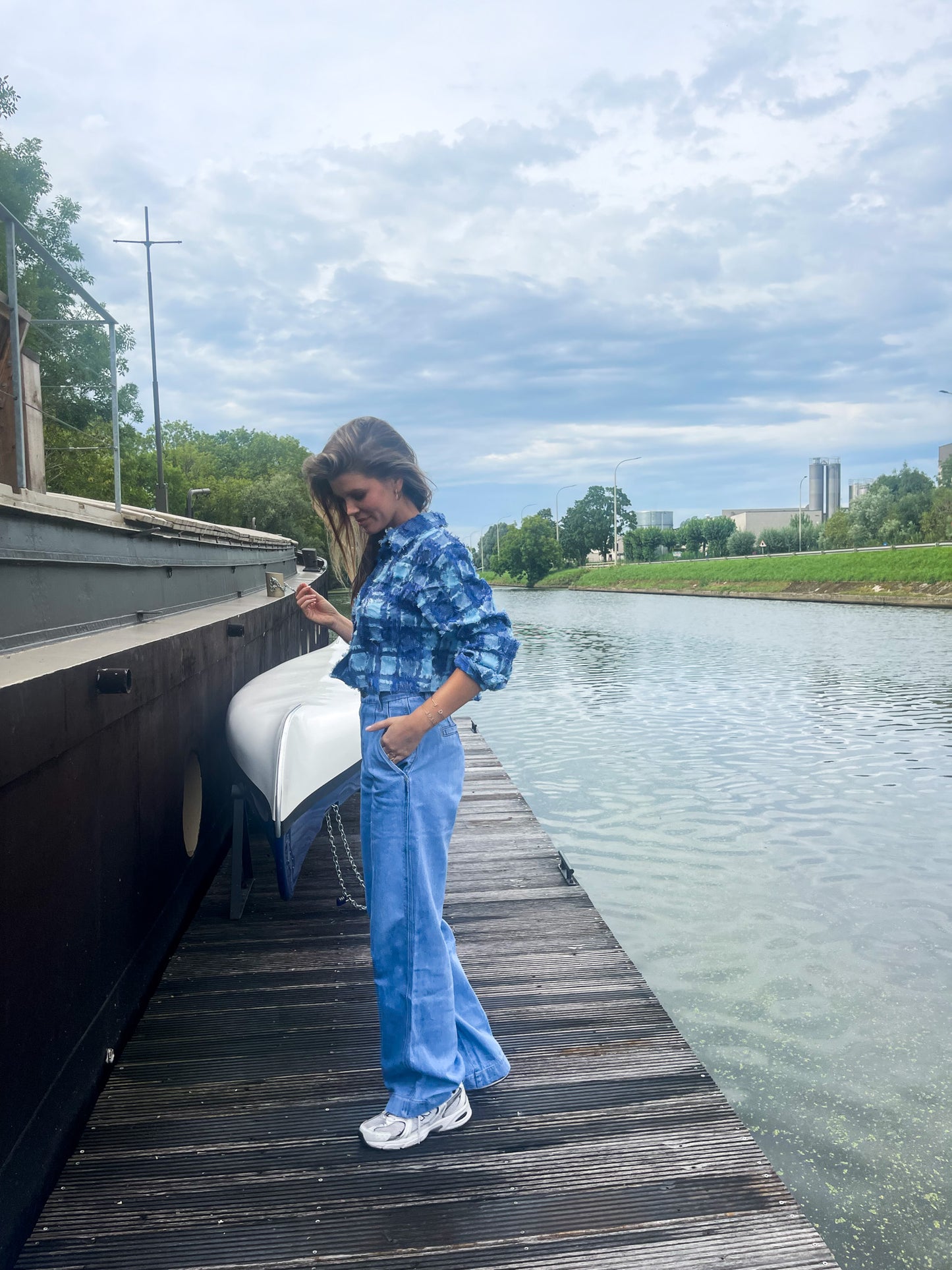 Lauren jeans blauw