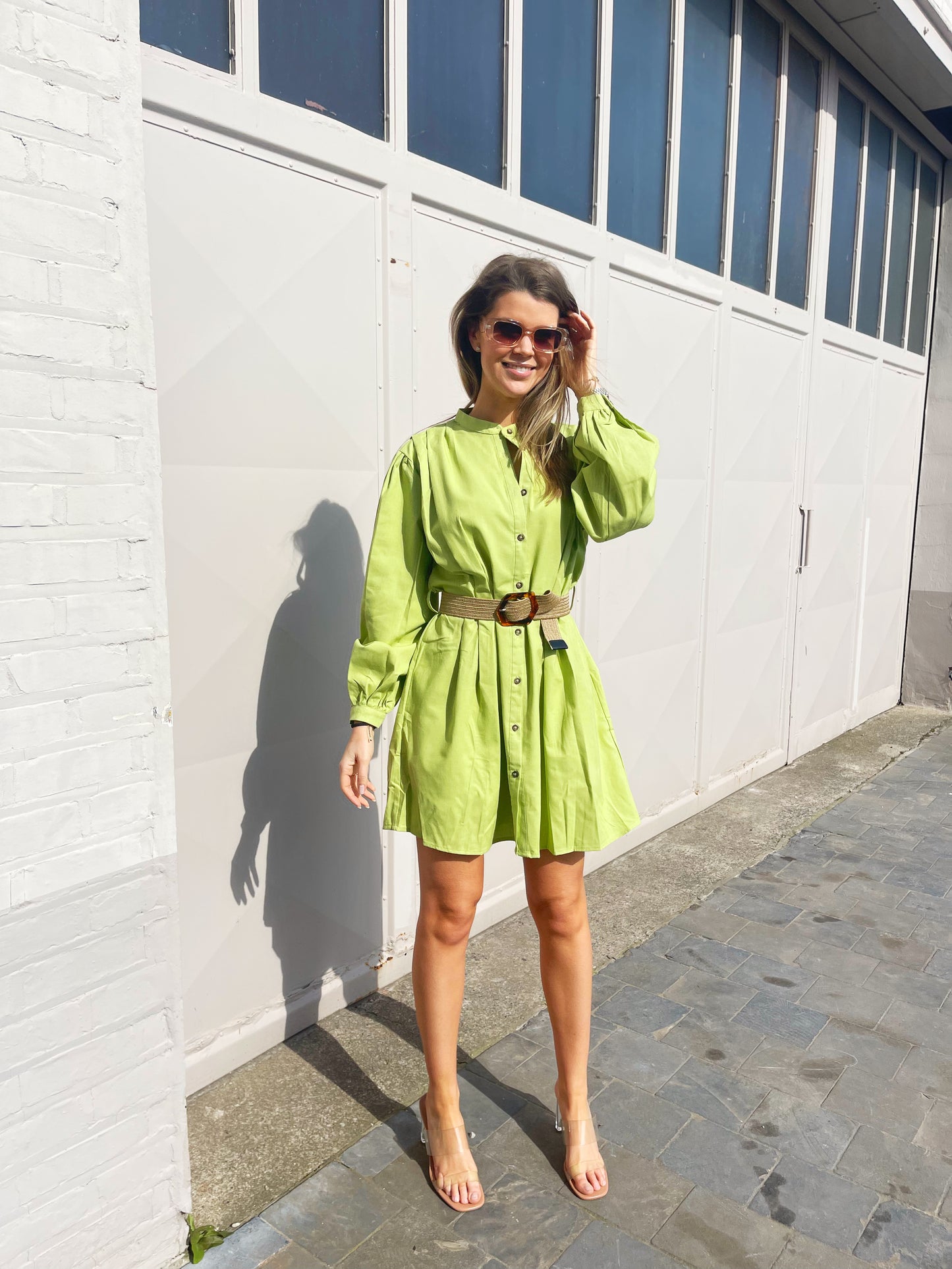 COOPER DRESS GREEN