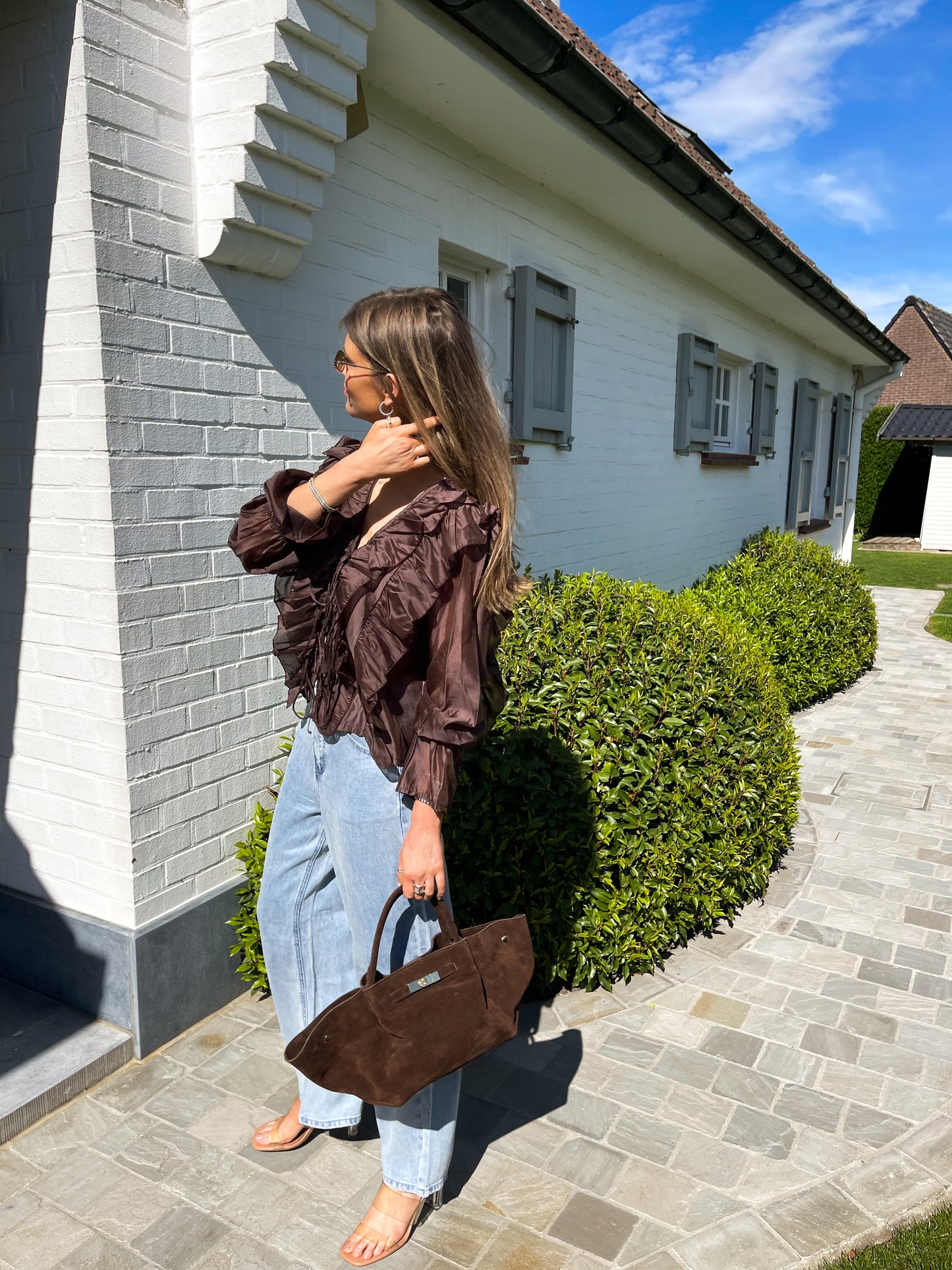 Elise Blouse bruin