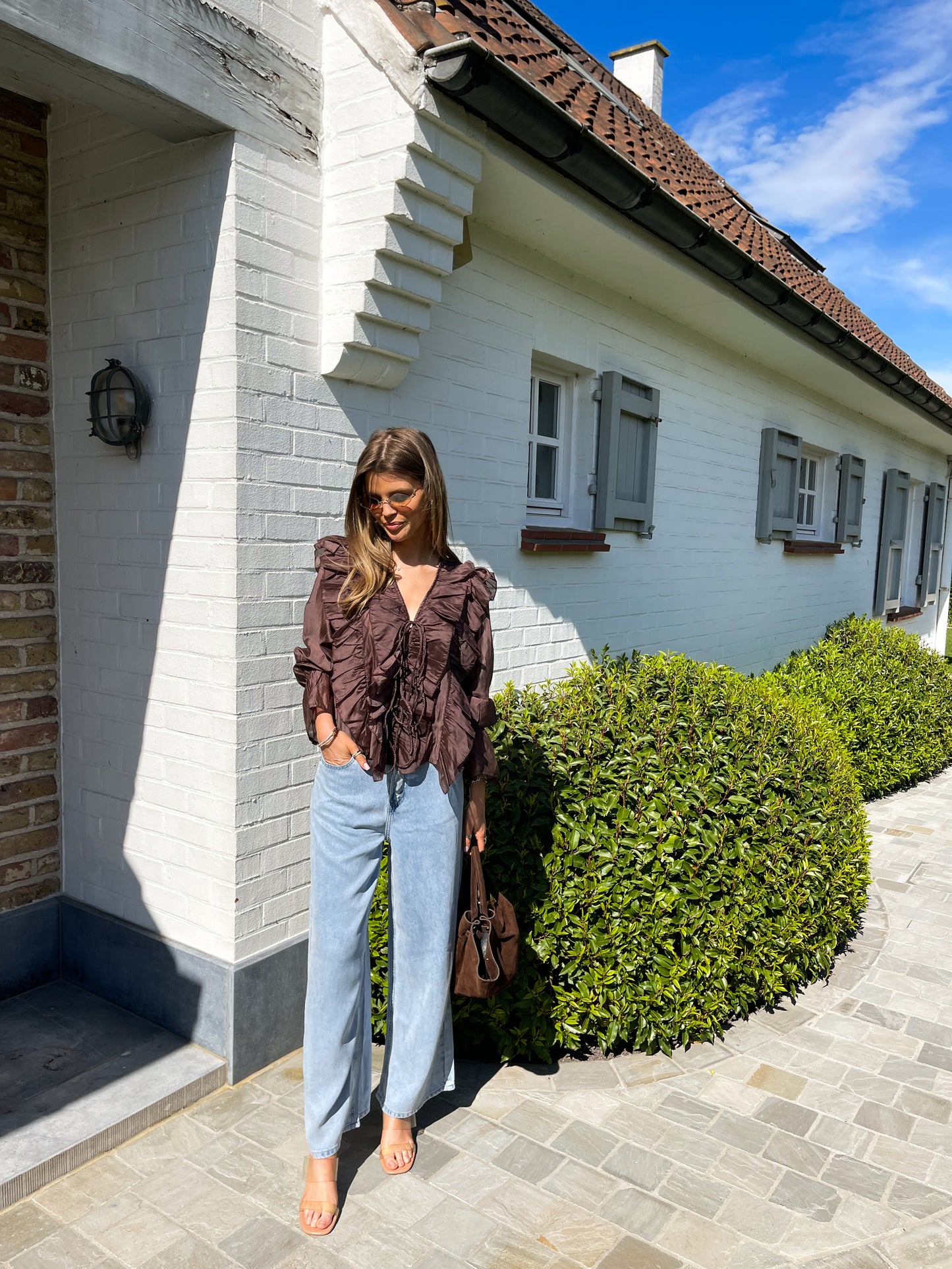 Elise Blouse bruin