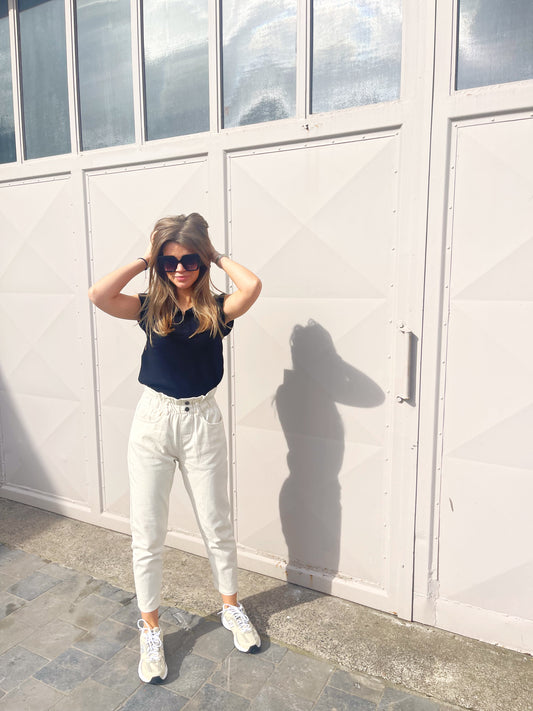 SAAR PANTS ÉCRU